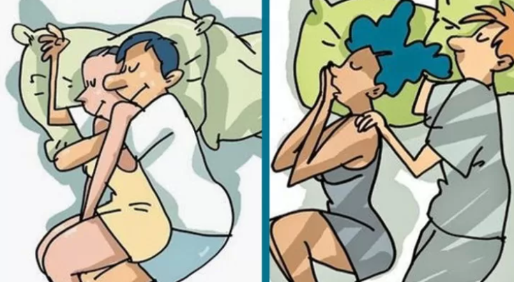Slapen jullie samen? Wist je dat de positie waarin jullie slapen onthult hoe jullie relatie is?